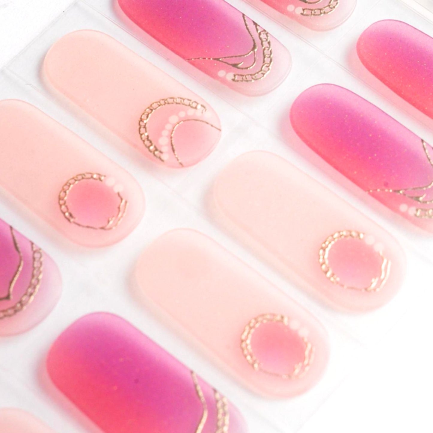 Semi Cured Gel Nail Strips - Princess (In Stock)