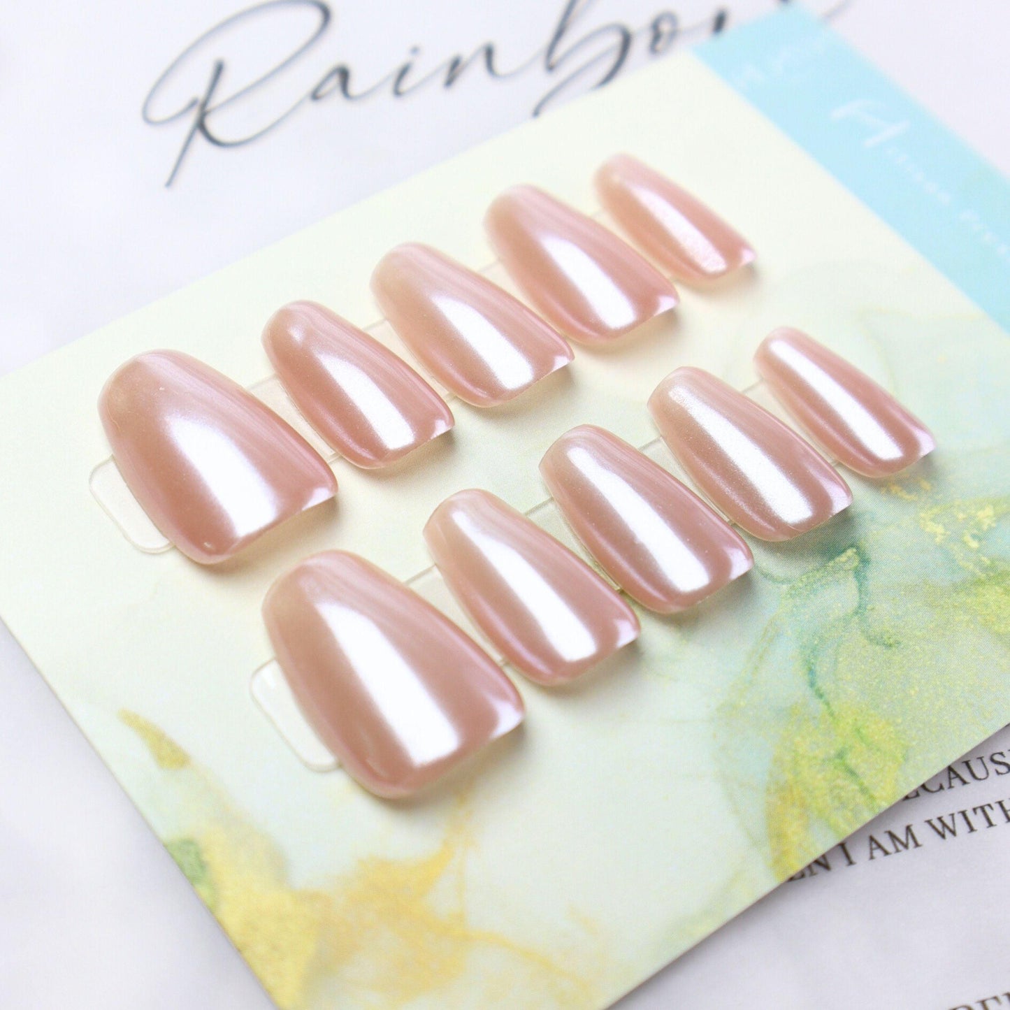 Pure Essence - Glazed Donuts Press-on Nails - Alaya Glam
