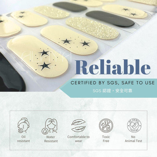 Introducing Our Groundbreaking Nail Strips - UV Free Nail Stickers - Alaya Glam