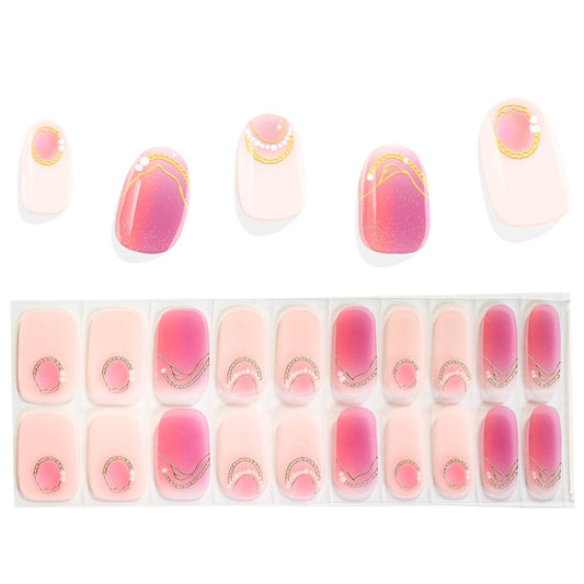 Semi Cured Gel Nail Strips - Princess (In Stock)