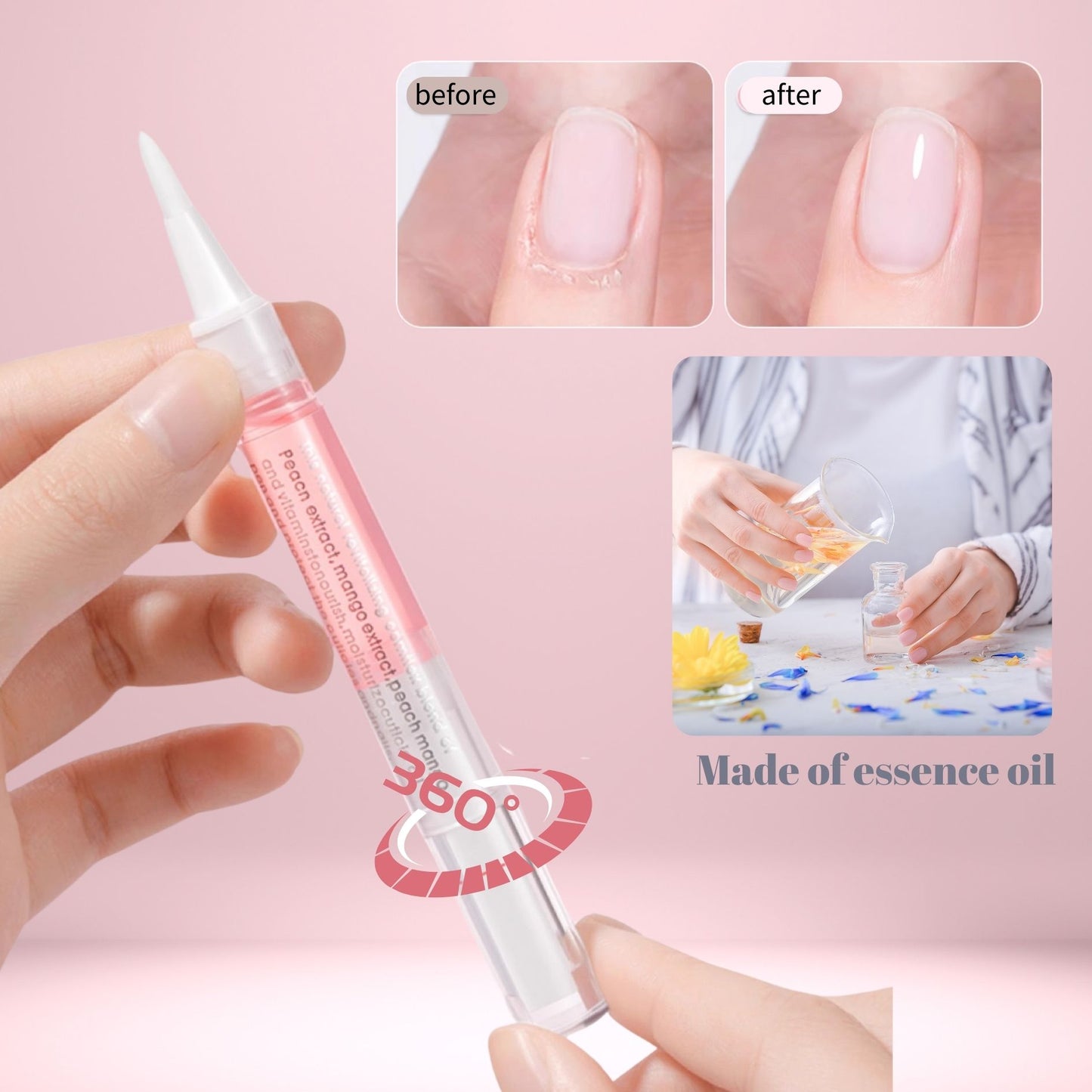 Cuticle Oil for nourishing nails (5ml) Cuticle Oil Pen