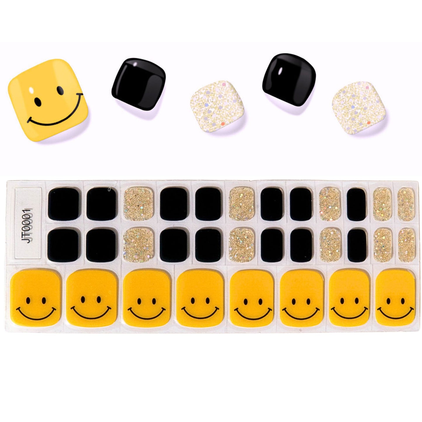 Be Happy (pre-order discount) Toenail Wraps