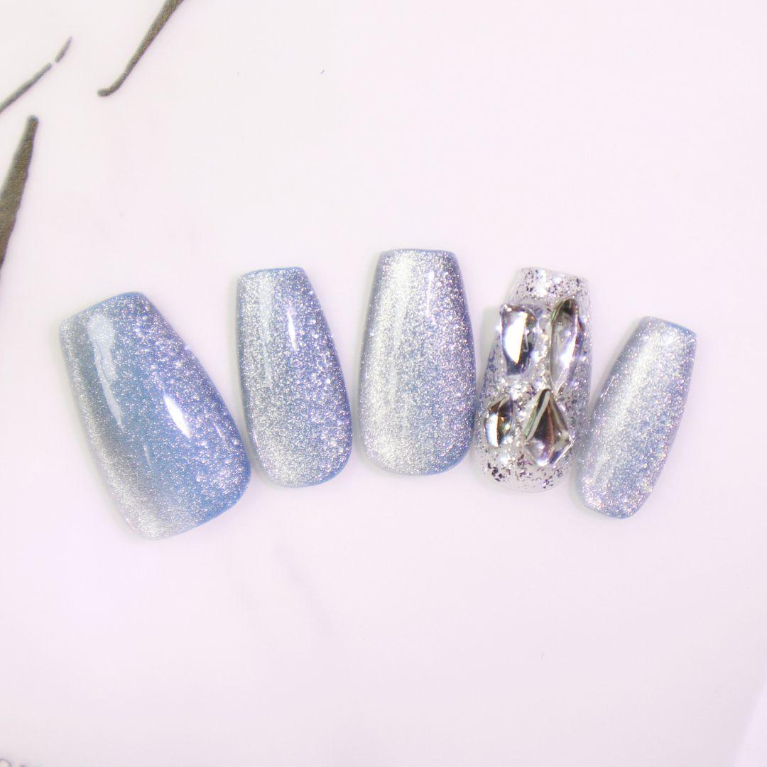 Glamorous - Bejeweled Press-on Nails - Alaya Glam